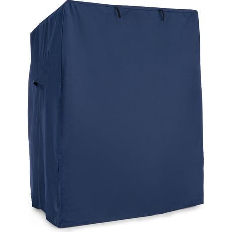 Protection fauteuil cabine plage housse étanche 115x160x90 cm bleu (1/4)