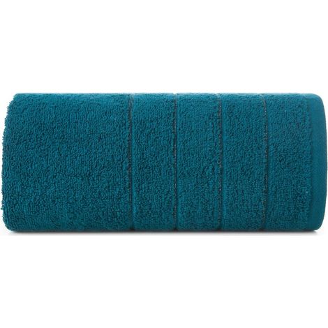 EUROFIRANY ASCIUGAMANO DA BAGNO ASSORBENTE SOFFICE DALI 30X50CM TURCHESE (1/5)