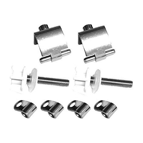 Conjunto bisagras para asiento de inodoro VICTORIA - ROCA
