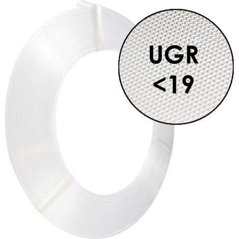IluminaShop - Difusor Opal Microprismatico en rollo ancho 12,5mm (30 metros) (1/2)