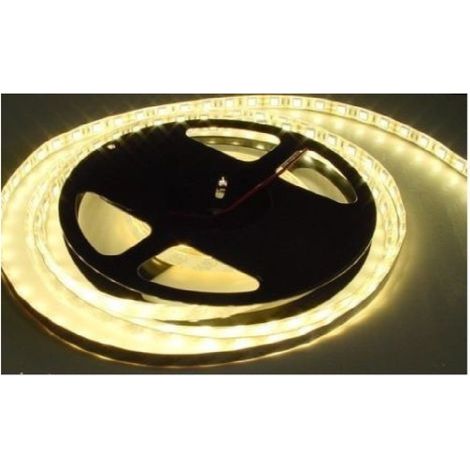 Bobina Striscia Led 5050 Flessible 5 Mt External Internal Light Ip65 Strip