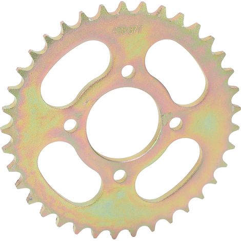 Pignon arrière 428 37T, pièces de rechange pour chaîne et pignon arrière pour kart, quad et moto légère. (1/5)