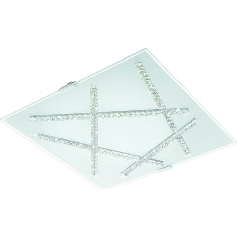 Lampe de plafond carrée Sorrenta Blanc - 93765 (1/2)