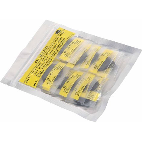 950-teiliges Universal-O-Ring-Dichtungsset aus Gummi für die Rückseite der Uhr, wasserdichter Ersatz für die Uhrenbatterie, Farbe Schwarz, (1/4)