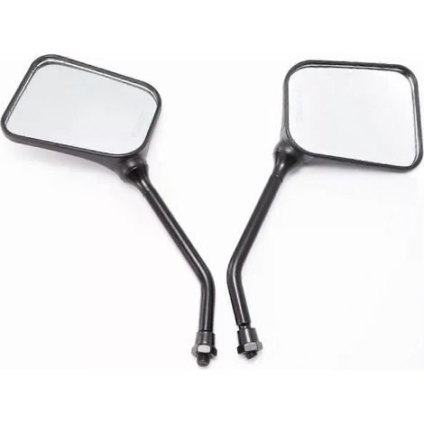 Rétroviseurs latéraux pour moto Haojue Suzuki Qingqi Dayun Jingcheng GS125 AX100 A100, 10 mm, universels, avec réflecteur (JXLGV) (1/5)