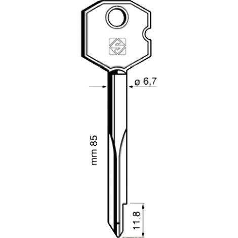 CHIAVI A CROCE XF1P- 5 pezzi  - SILCA