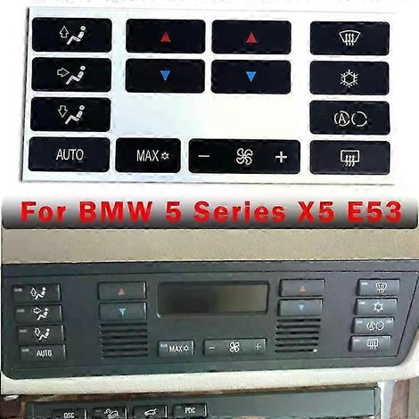 Jeu de boutons de climatisation pour BMW X5 E53 (1999-2006) (1/5)