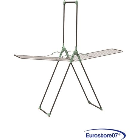 STENDIBIANCHERIA "TITANO" + PORTA ABITI ACCIAIO VERNICIATO MT.30 m.210x69x192h.