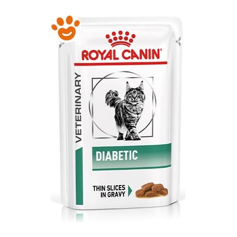 Royal Canin Cat Veterinary Diet Diabetic - Bustina 85 Gr - Cibo Umido Gatti