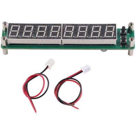 PLJ8LEDH Module testeur de fréquencemètre de signal RF 0,11000 MHz (rétroéclairage bleu)
