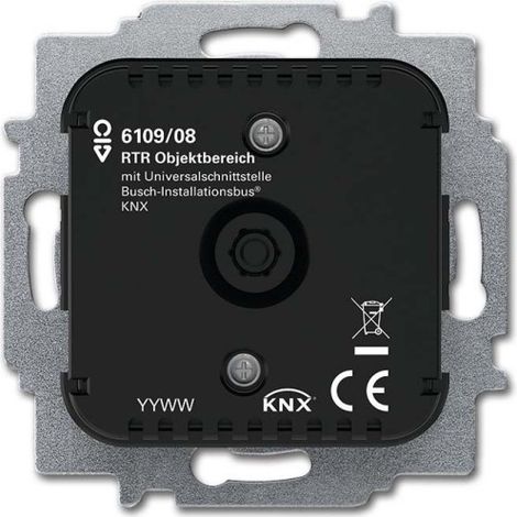 THERMOSTAT D'AMBIANCE POUR SYSTÈME DE BUS 6109/08 BUSCH-JAEGER 2CKA006134A0312