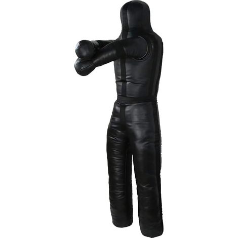 Mannequin de Frappe 1.8M, Poids Rempli Jusqu'à 65KG - Grappling Dummy - Sac de Frappe Boxe pour MMA, Art Martiaux, Jiu-Jitsu (Non Rempli) (1/5)