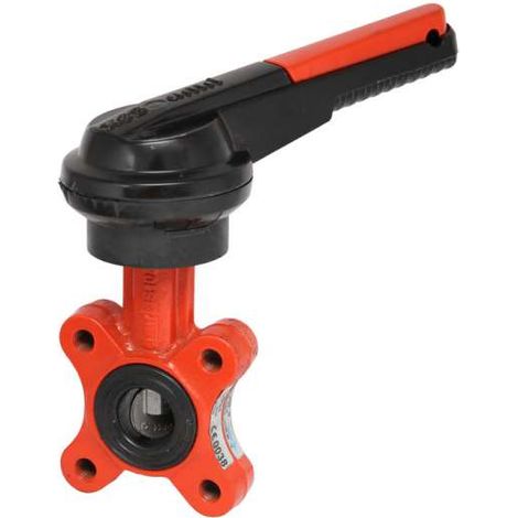 KSB/AMRI Absperrklappe BOAX-SF Handhebel Gewindeflansch PN10/16 DN 25 Nitril 42381843
