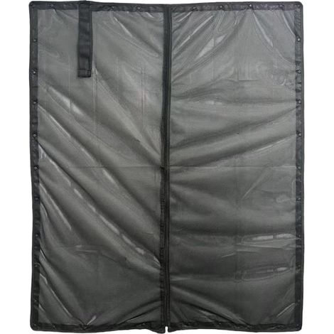 Écran de Porte - Porte coulissante à Fermeture éclair, Protection Contre Les UV, Accessoire de véhicule Net pour Le Camping en Plein air Aventure Conduite Conduite Conduite Longue Conduite pour la (1/5)
