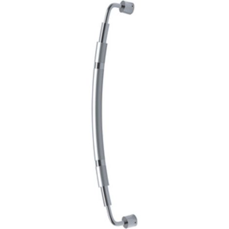 2PZ MANIGLIONE INOX SATINATO LUCIDO ART. 3V30 MM.570 (1/2)