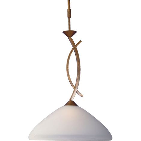 Lampe à suspension Verona 1 brun bronze - 2475-21-51