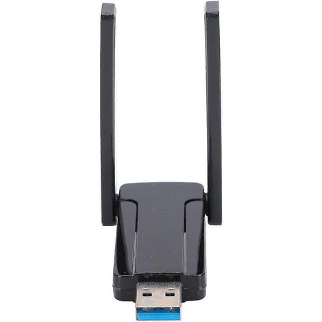 Carte réseau sans fil USB 3.0 AC 1300M double bande 2,4 + 5,8 GHz compatible avec ordinateurs portables et de bureau - YM (1/5)