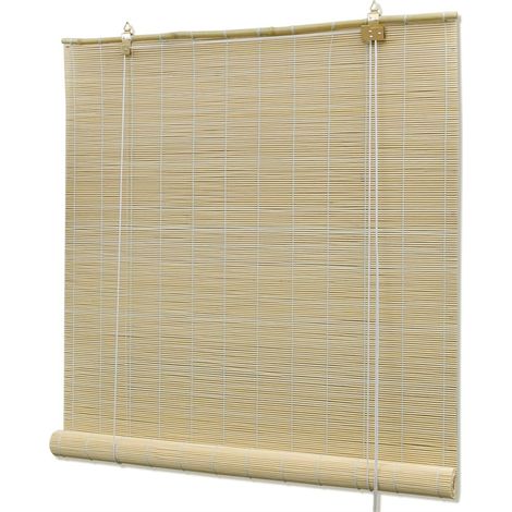 FIMEI Store roulant Bambou Naturel 120 x 220 cm (1/5)