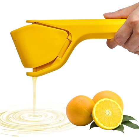 Presse-agrumes manuel, presse-agrumes pour citrons et oranges, très robuste, facile à utiliser, presse-citron pour un jus fraîchement pressé (1/5)