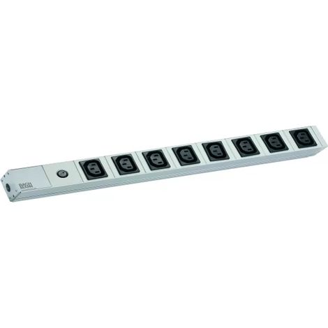 Bachmann 19\'\' 2m 8 IEC320 C13 H05VV-F 3G 1.50mm² (1/2)