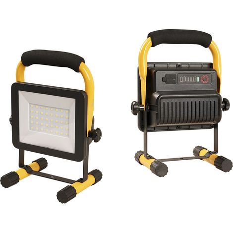 Proyector LED Recargable Portátil 20W – Luz 4000K IP54