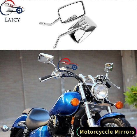 Universal M10 Motorrad-Rechteck-Rückspiegel für Honda Shadow Spirit 750 1100 VLX600 VT600C VTX1100 (1/5)