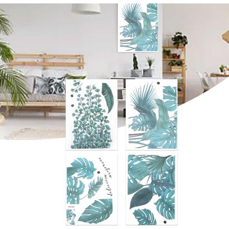 DIY-Wandaufkleber – Innovatives grünes Pflanzendesign – Dekoration für Zuhause, Schlafzimmer und Wohnzimmer (1/5)