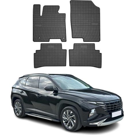 OMAC Tapis de Sol pour Hyundai Tucson 2020-2025 Caoutchouc Noir (1/5)