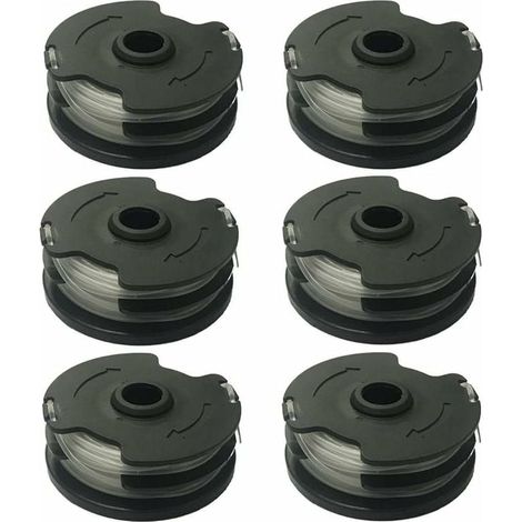 Bobine de fil pour Parkside PRTA 20-Li A1 / B2 / C3 Bobines de Fil de Rechange pour débroussailleuse sans fil LIDL Parkside PRTA 20-Li A1 / B2 / C3, PRT 300 A1, PRT 550 A1 / A3 (6pcs)..DEBUNS (1/5)