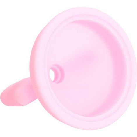 Couverture de tasse de boisson de silicone Couvercle de tasse en Silicone, couvercle de tasse de luminaire pack Rose (1/5)