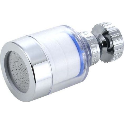 Robinet Universel pour Lavabo avec Filtre Anti-Éclaboussures et Tête Rotative 360° – Filtre à Eau Intégré – Accessoire Cuisine (1/5)