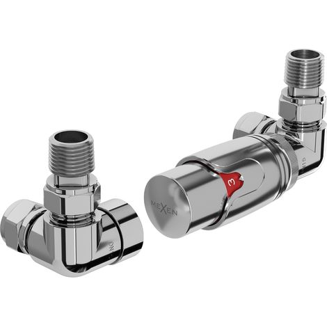 Mexen G00 Axialthermostat-Set, Chrom - W903-900-01 (1/3)