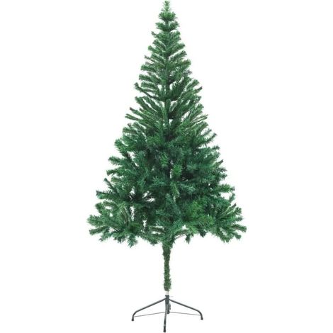 Albero di Natale Realistico Artificiale 210 CM 700 Rami Pino Abete Verde Naturale (1/3)