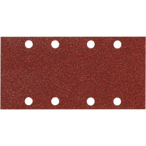 Disque abrasif rond aluminium 5 trous, grain 1000, lot de 10, pour ponceuse excentrique avec fixation Velcro (1/3)
