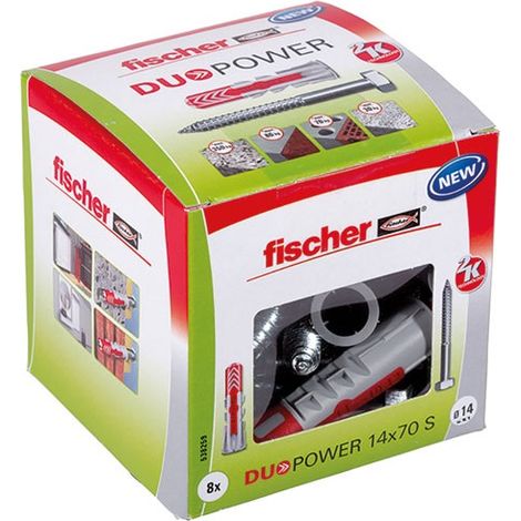 Ancorante Duopower 14x70 con Viti X8 Pezzi - Fischer