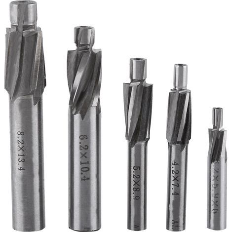 Fresa CNC per alluminio, rame, acciaio rapido temprato, ghisa, per applicazioni industriali (1/4)