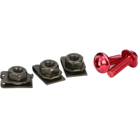 Motorradverkleidungsschraubensatz 5x16mm, Clipmuttern und Spiralschrauben zur schnellen Befestigung (1/5)