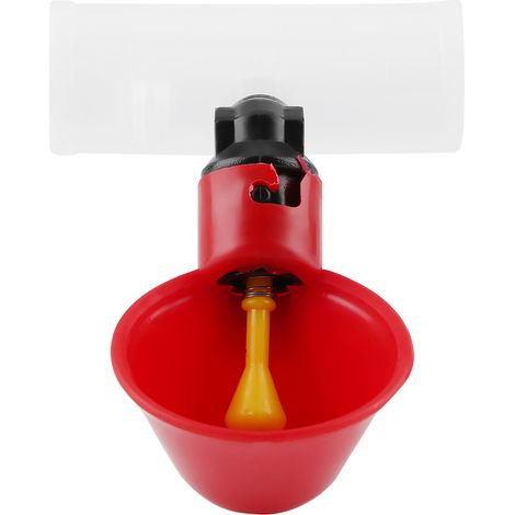 Distributeur automatique d'eau pour oiseaux et volailles, outil d'abreuvement de poulet, 25mm, 5 pièces