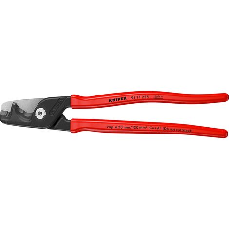 Draper 26111 KNIPEX 95 11 225 SB StepCut XL Cable Shears, 225mm
