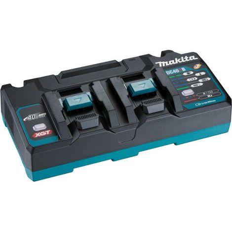 Makita Doppel-Schnellladegerät DC40RB, XGT, 40V