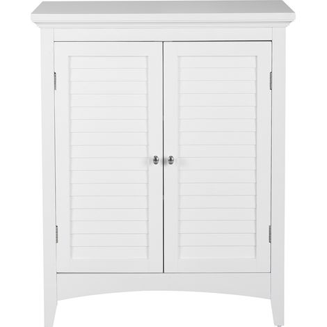 Teamson Home Mobile O Unit In Piedi Da Bagno In Legno Bianco ELG-585 (1/5)