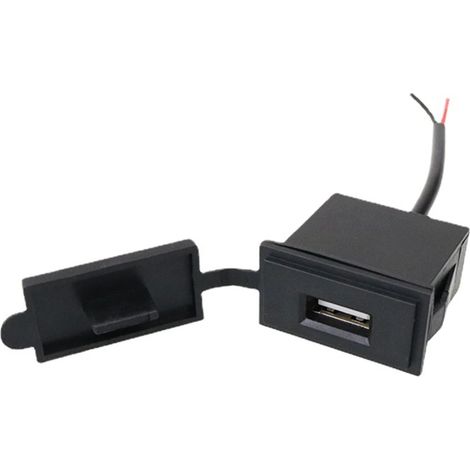 Adaptateur secteur USB étanche 12V/24V avec interrupteur pour voiture et bateau