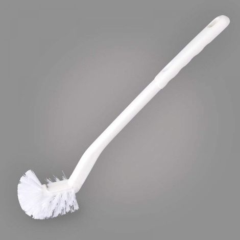 Brosse WC Plastique Manche Long Décontamination forte Brosses de nettoyage Accessoires de salle de bain (Brosse WC) (1/5)