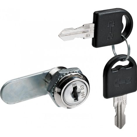 Serratura per armadietti in acciaio da incasso HETTICH da 10 a 30 mm reversibile HETTICH
