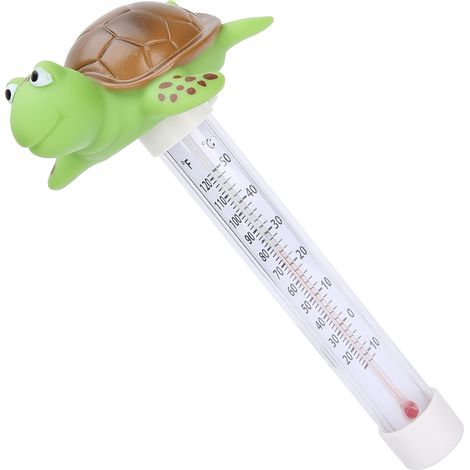 Thermomètre Flottant pour Bassin de Jardin et Piscine Bébé avec Cordon (1/5)