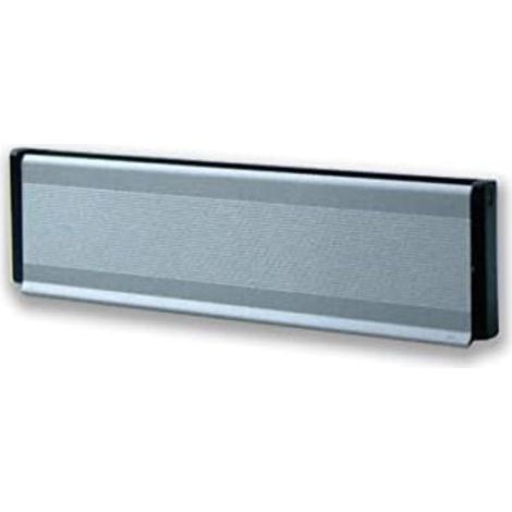 ALUBOX - COPRIFERITOIA A INCASSO 30x7CMIN OTTONE