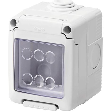Gewiss-Behälter für System-Horizontalgeräte wasserdicht 2 Plätze IP55