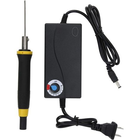 Tronchese elettrico riscaldato, penna per tagliare la schiuma, pannello in polistirolo, cotone perlato KT 36W 100-240V-Crezuo