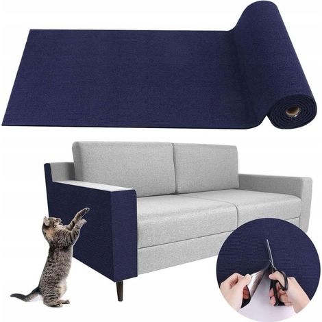 Tappetino tiragraffi autoadesivo 60x100 cm, resistente e ideale per proteggere il divano