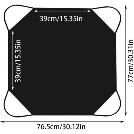 QORVA-Tapis de soudage en silicone ignifuge, résistant à la chaleur, design léger avec équipement de protection portable pour plomberie, poêle, barbecue, cuisine, forge, cheminée, extérieur, noir (1/5)